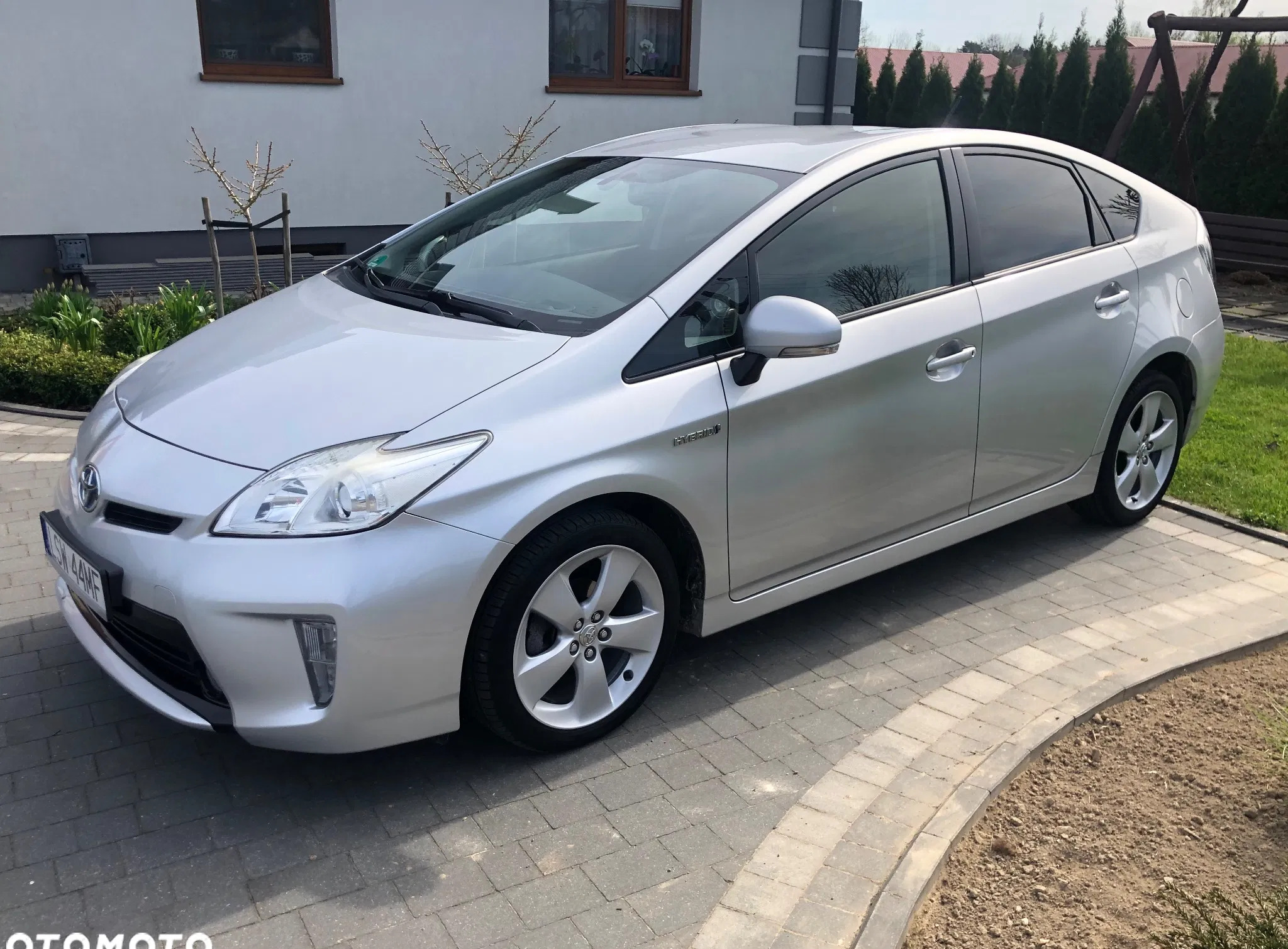 lubelskie Toyota Prius cena 50500 przebieg: 238435, rok produkcji 2012 z Piaski